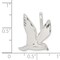 Sterling Silver Bird Charm Pendant Jewelry FindingKing 22mm x 17mm